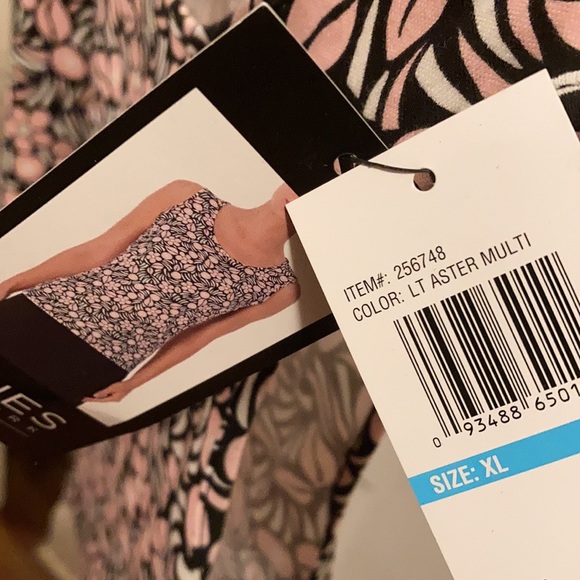 Jones New York Floral Print Sleeveless Top (NWT) - Picture 5 of 5